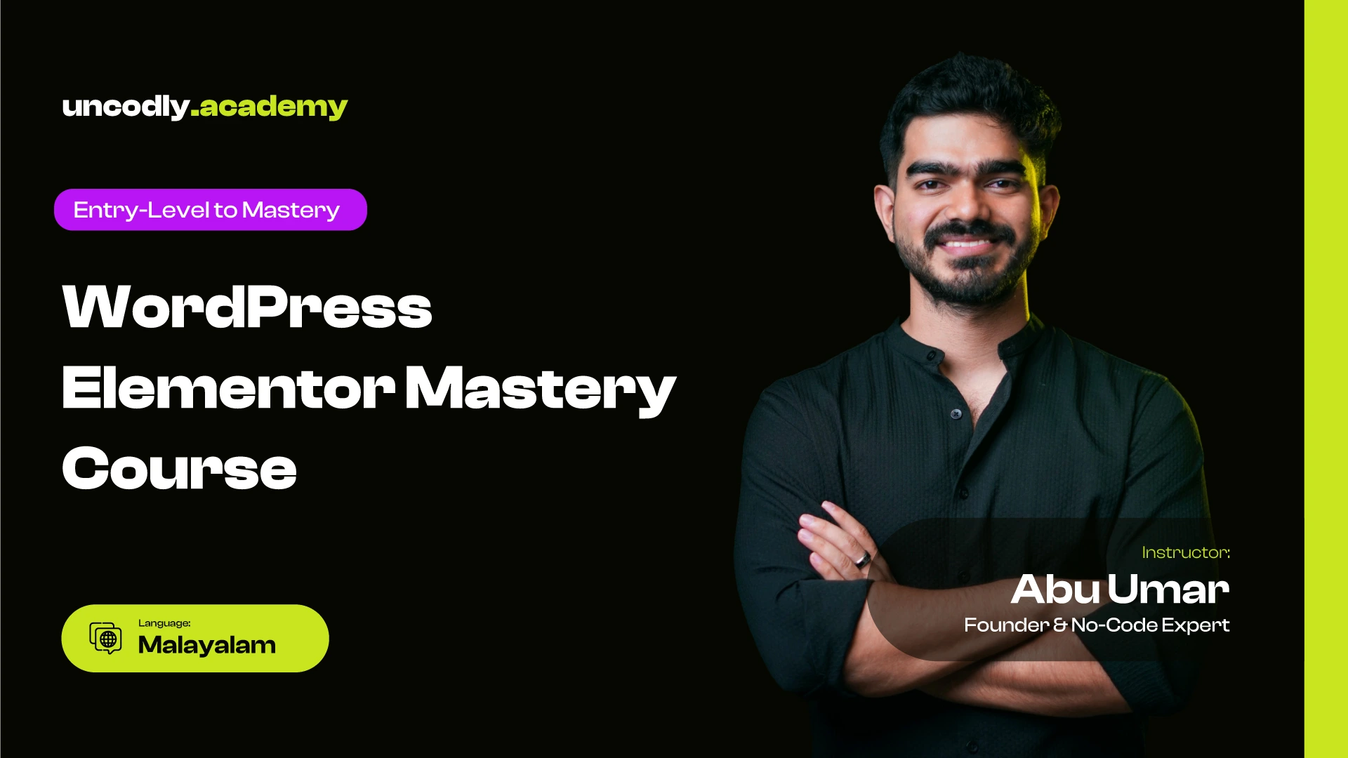 WordPress Elementor Mastery Course (Malayalam)